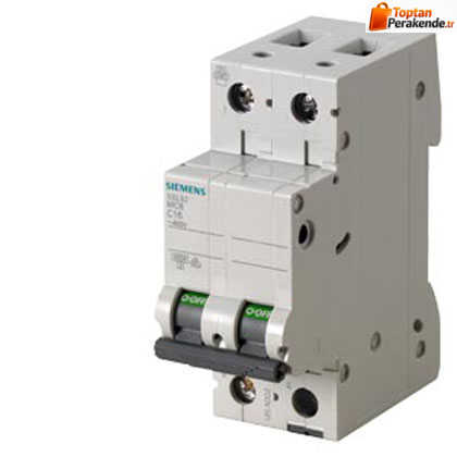 Sıemens 5SL6206-7 Otomatik Sigorta 6kA C Tipi 2x06 Amper